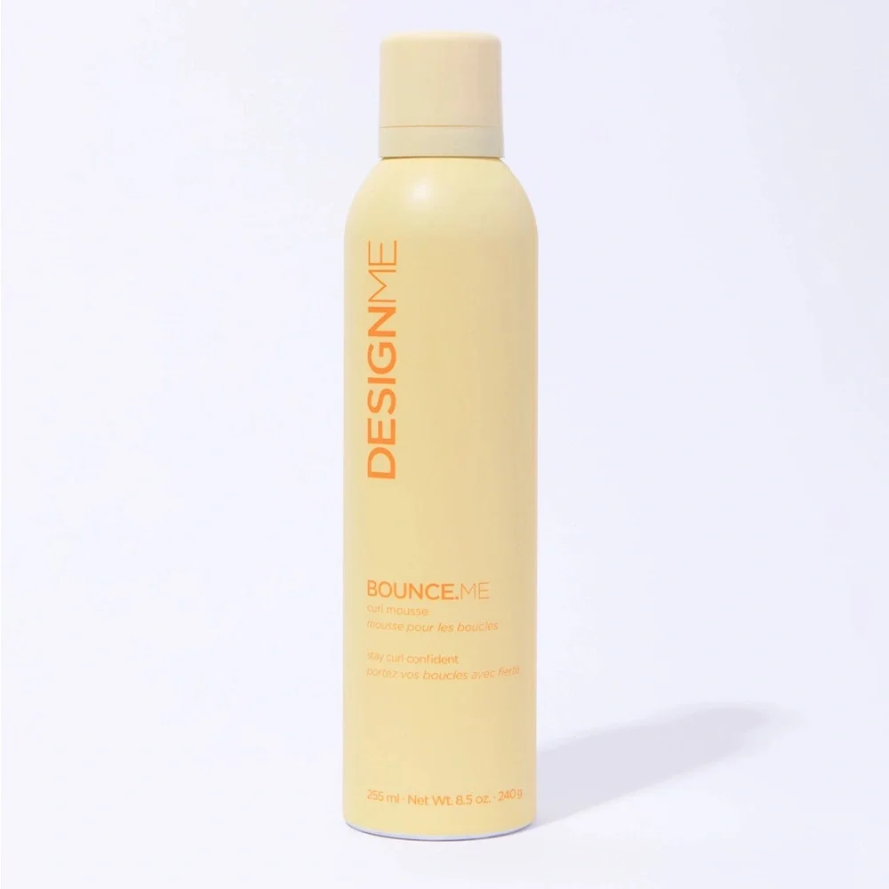 DesignME Bounce.Me Curl Mousse 8.5 oz Full Size CGM Approved Frizz Control